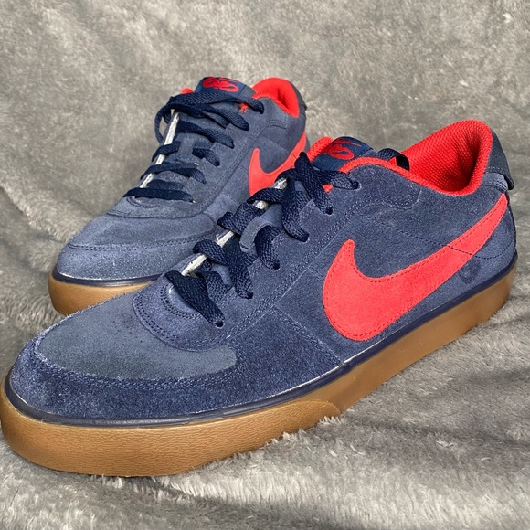 Nike Other - 💙Nike Mavrk 6.0 Skate Shoe 313067-460 Obsidian Sport Navy Red